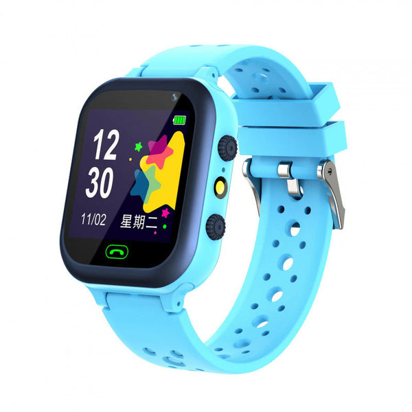 Children's Smart Phone Watch Waterproof Q12 English Multi Language GPS Positioning