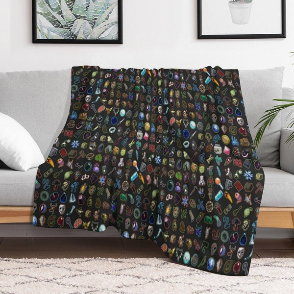 Risk of Rain 2 Items Throw Blanket