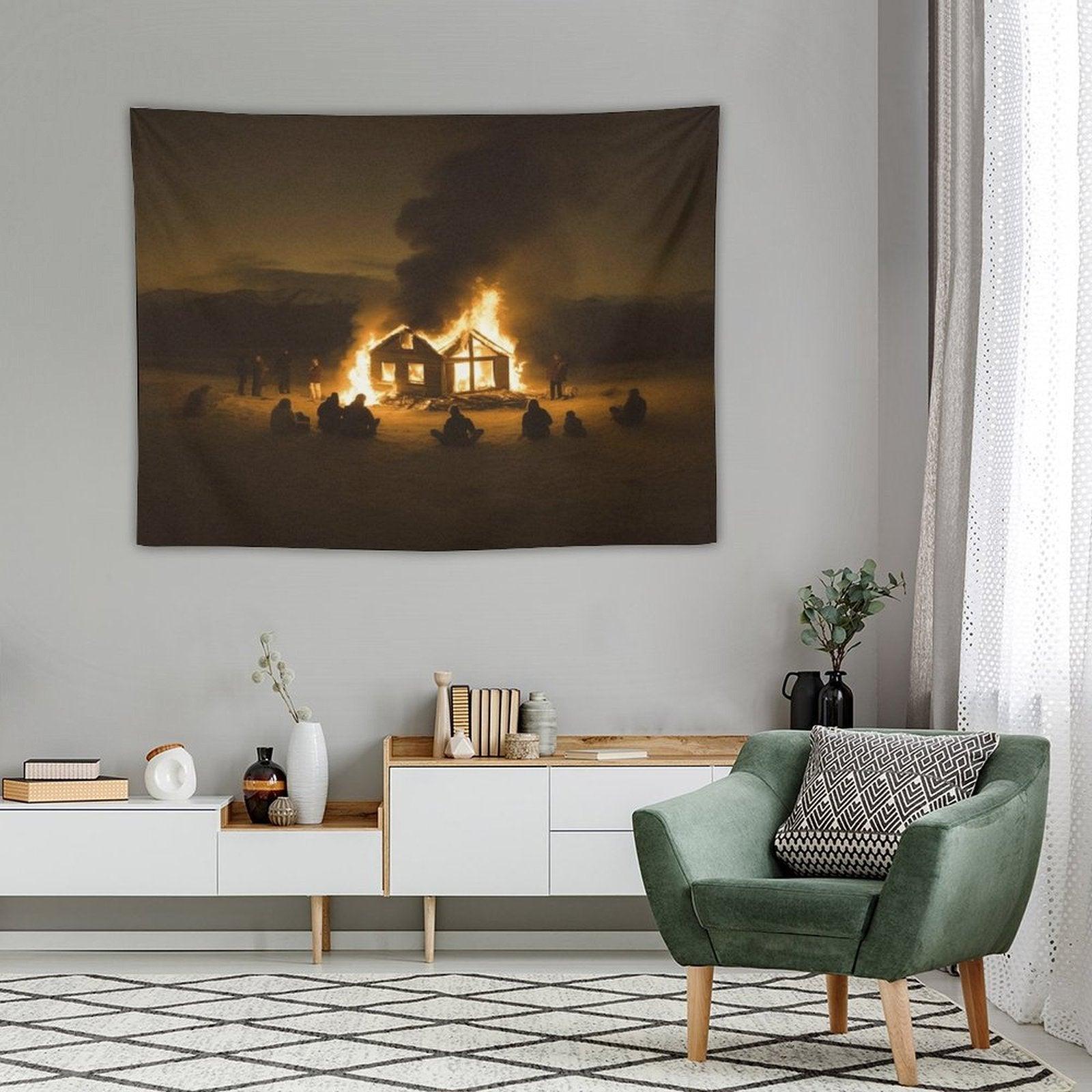 HOME SICK Tapestry