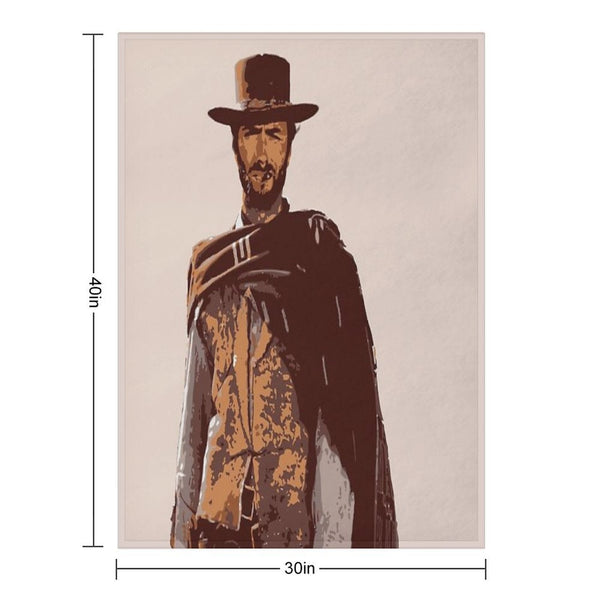 Clint Eastwood All-season Throw Blanket