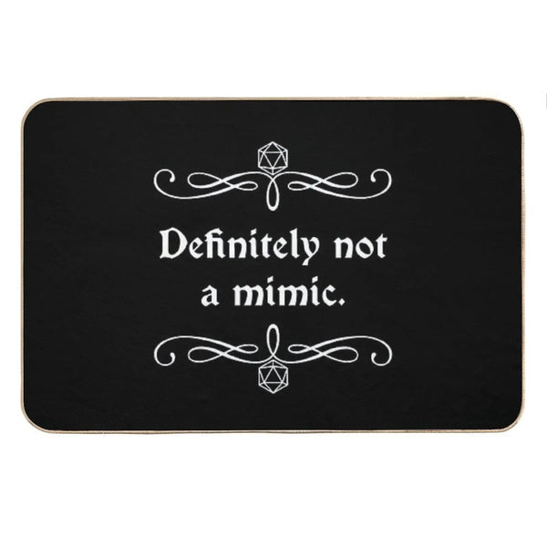 Definitely Not A Mimic Bath Mat