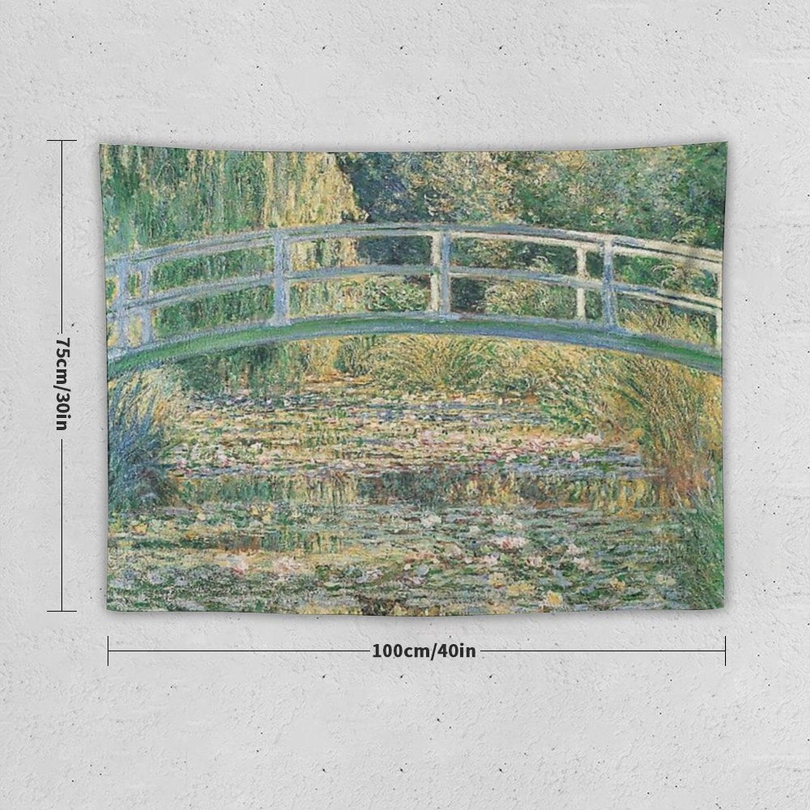 HD. The Water Lily Pond, by Claude Monet. HIGH DEFINITION Tapestry