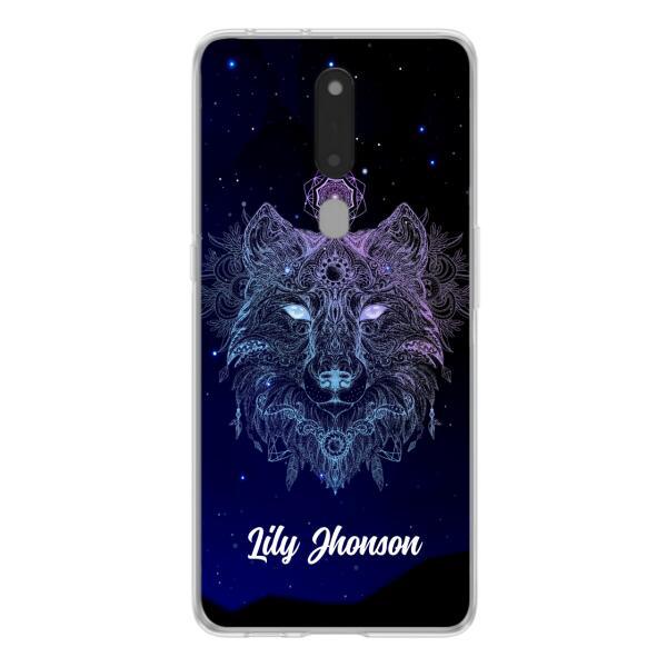 Personalized Wolf Mandala Phone Case - Best Gift For Wolf Lover's - Case For Huawei and Oppo - TOMO90