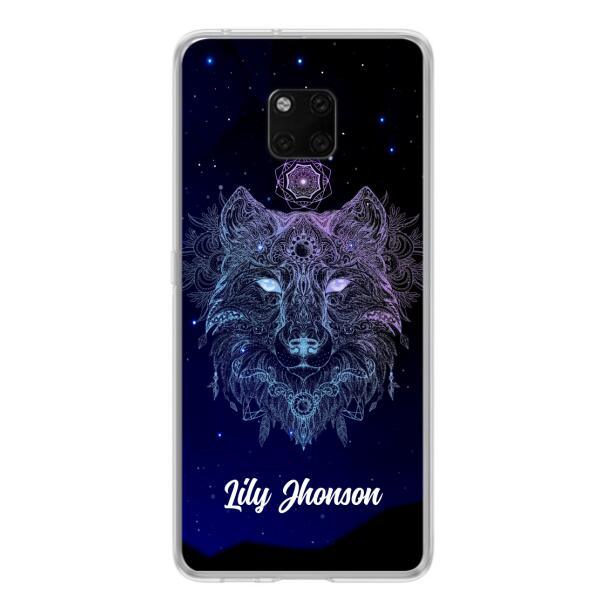 Personalized Wolf Mandala Phone Case - Best Gift For Wolf Lover's - Case For Huawei and Oppo - TOMO90