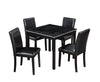 5 Piece Wooden Dining Table Set