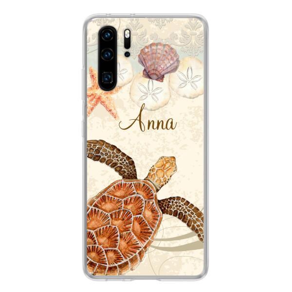 Personalized Sea Turtle Phone Case - Best Gift For Turtle Lover's - Case For Huawei and Oppo - DTJ0EN