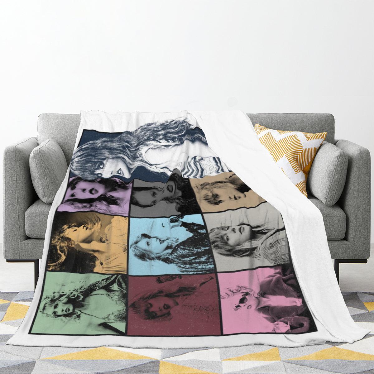 Taylor Swift The Eras Tour Throw Blanket