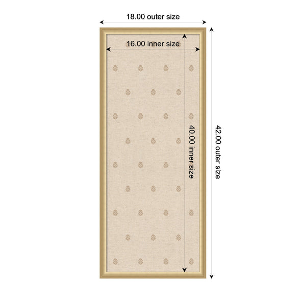 Pinboard Beige Botanical Block Print