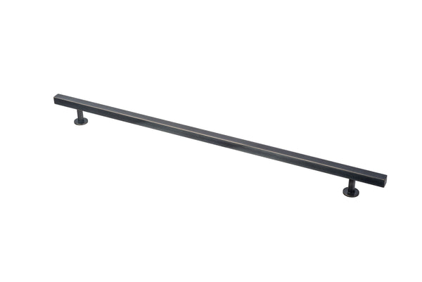 Lew's Square Bar Cabinet Knobs and Handles in Oil Rubbed Bronze