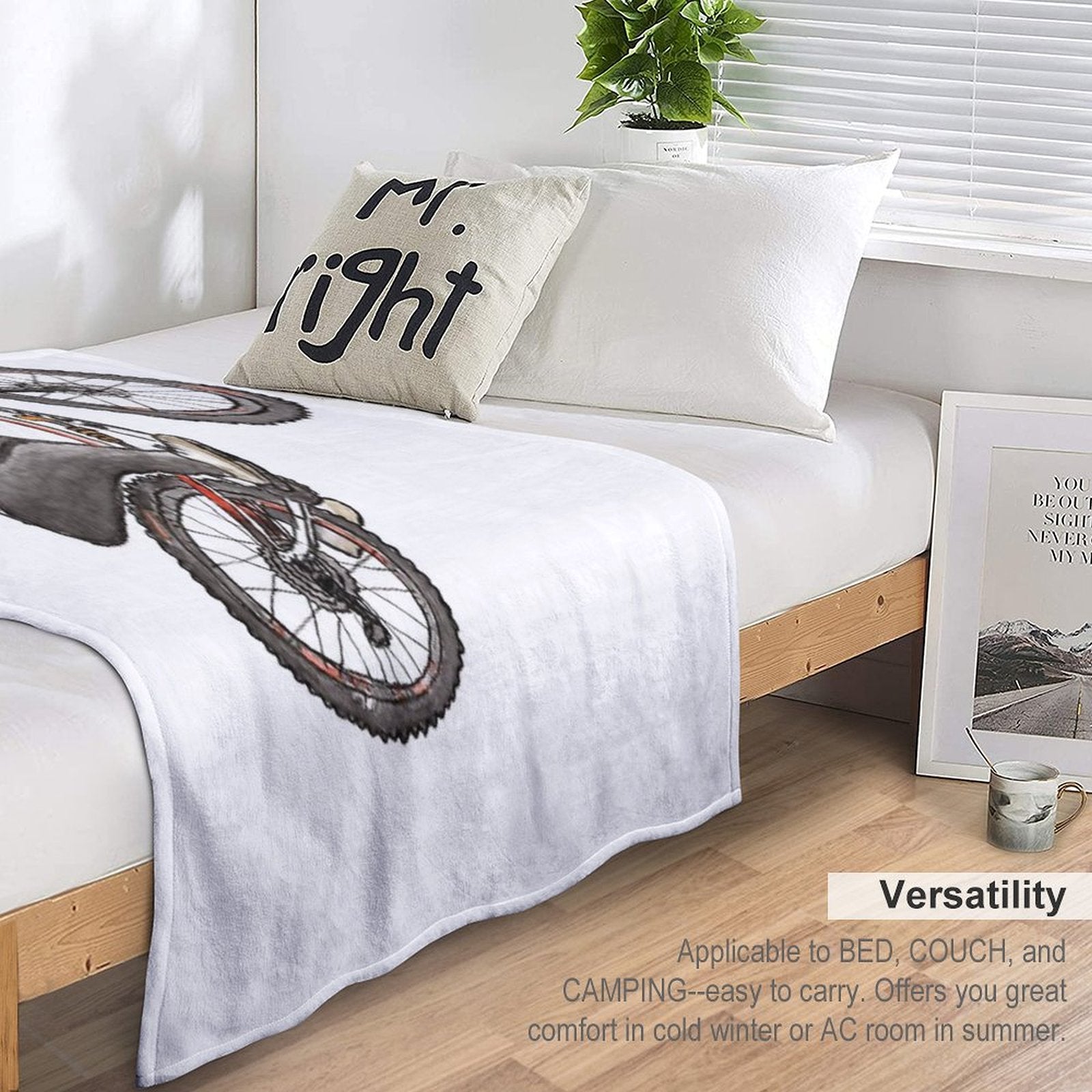 Fabio Wibmer Backflip Gift-ready Throw Blanket