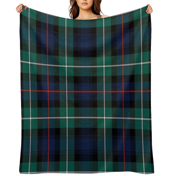 MacKenzie Modern Tartan Throw Blanket