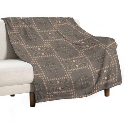 Hallowed Mirror Sustainable Throw Blanket