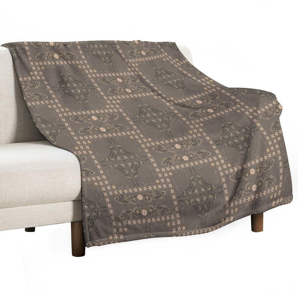 Hallowed Mirror Sustainable Throw Blanket