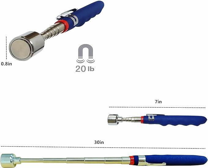 20lb Telescoping Magnetic Pick Up Tool Extendable 31