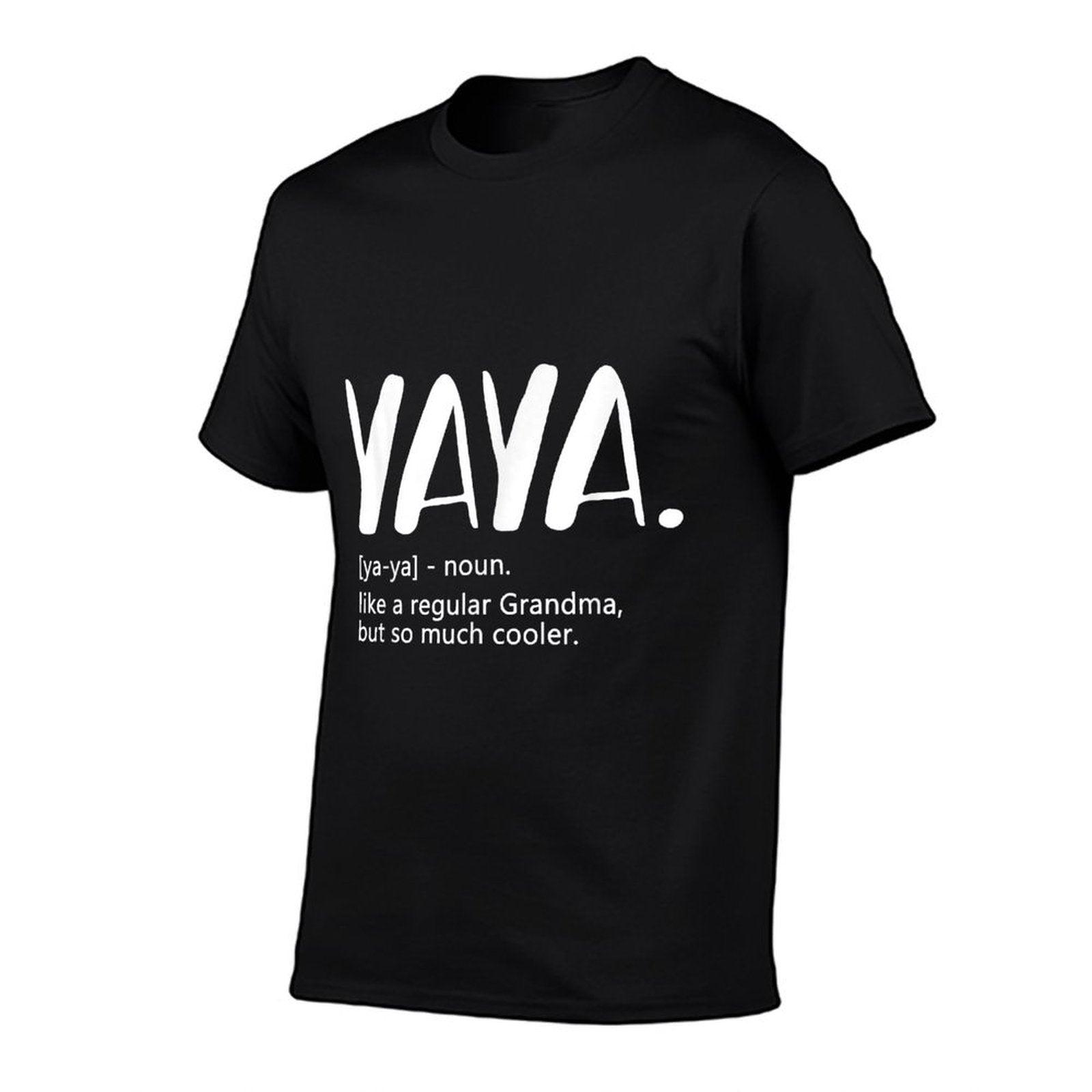 Yayas for Women Mother's Day Idea for Grandma Yaya T-Shirt