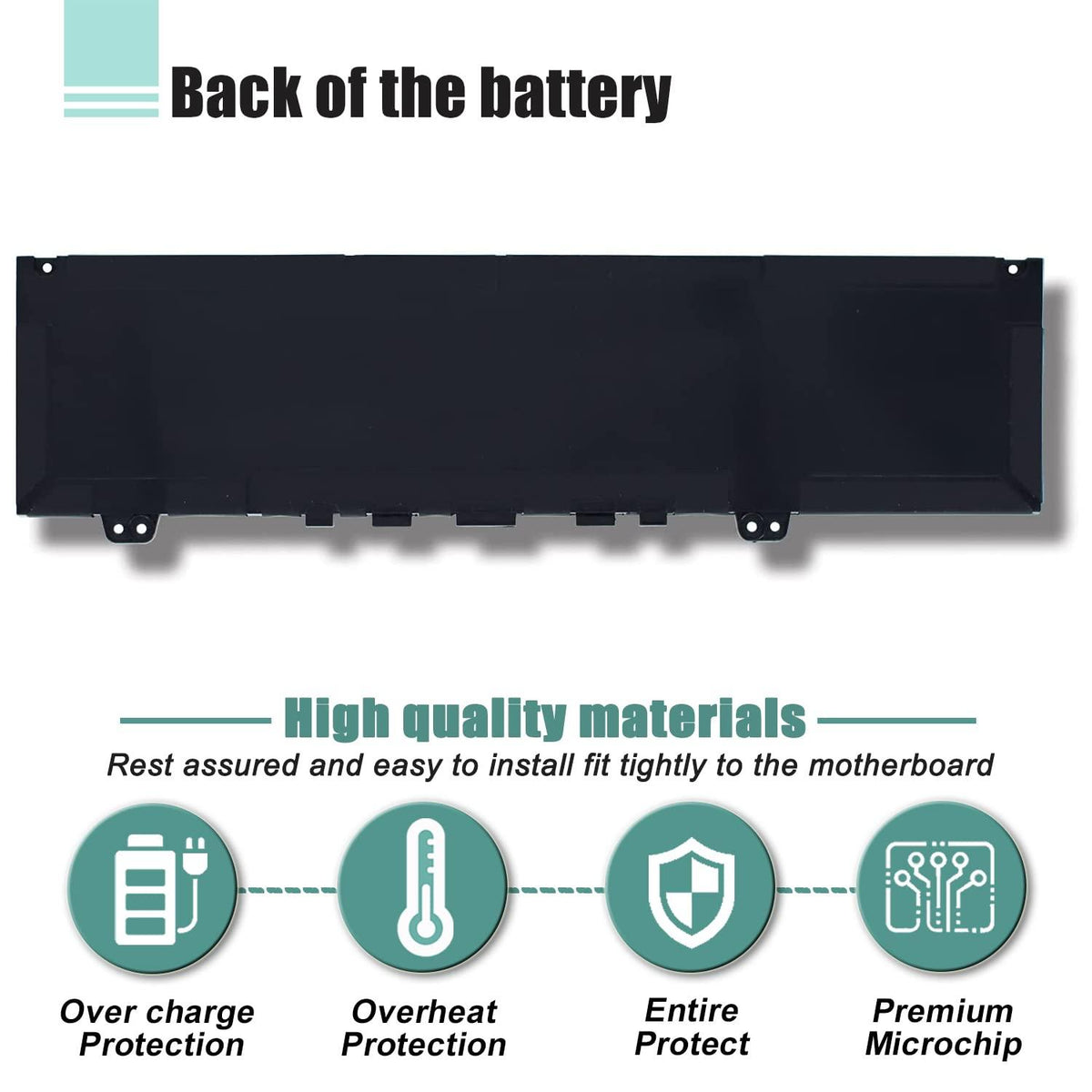 F62G0 Laptop Battery for Dell Inspiron 13 5370 7370 7373 7380