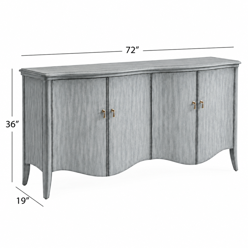 Bauer Four Door Cabinet
