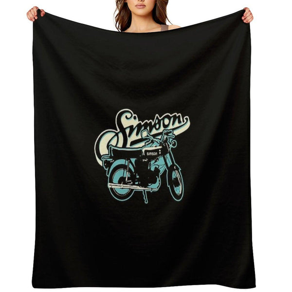 S51 Moped Drivers And GDR Fans. Throw Blanket
