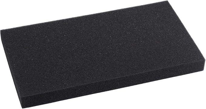 AQUANEAT Aquarium Filter Sponge Open Cell Foam Sheet Bio Sponge Filter Media Pad HMF Fish Tank Sump Divider (23