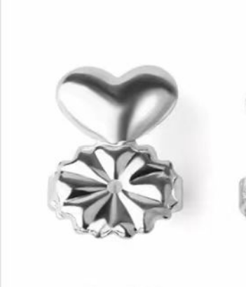 Adjustable 925 Sterling Silver Earring Backs Replacements for Heavy Earrings Hypoallergenic Support for Earrings