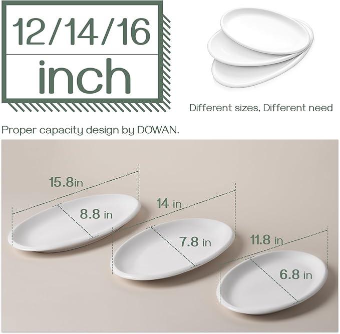 DOWAN Large Serving Platter, 16