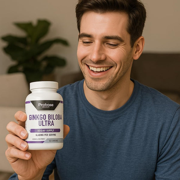 Probase Nutrition Ginkgo Biloba Ultra 60 Capsules 30-Day Supply