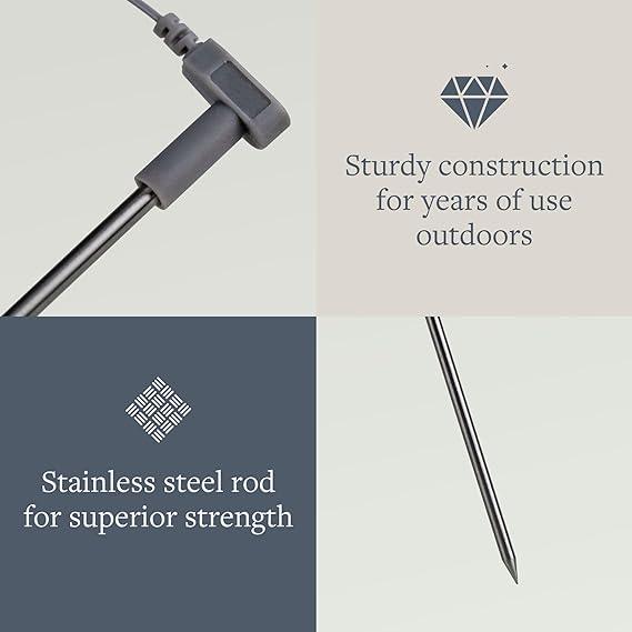 GroundLuxe Grounding Rod w/ 40 Ft Cord