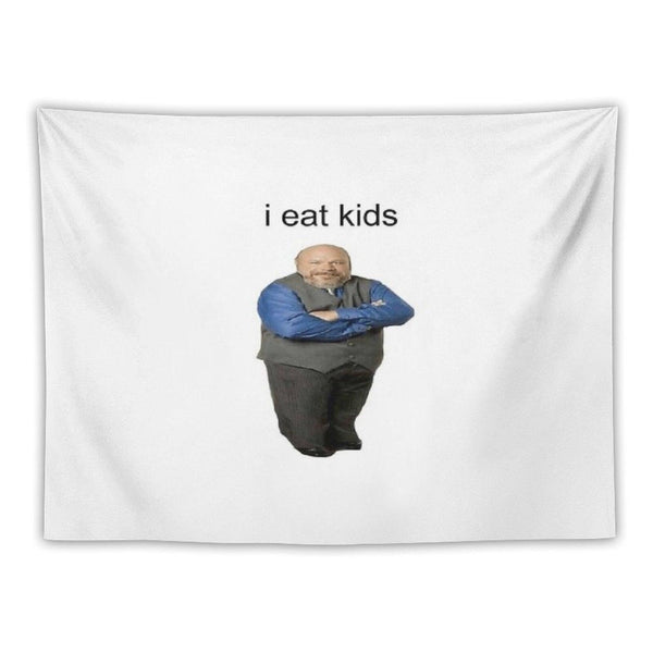 Bertram Eats Kids Tapestry