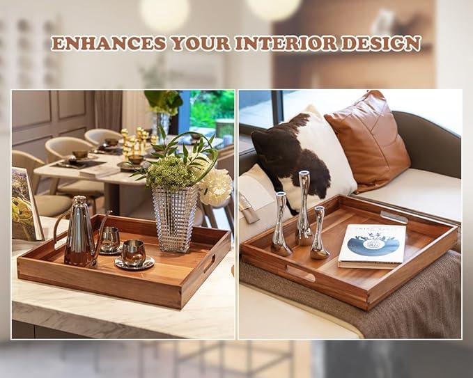 Large Ottoman Tray for Living Room, 20