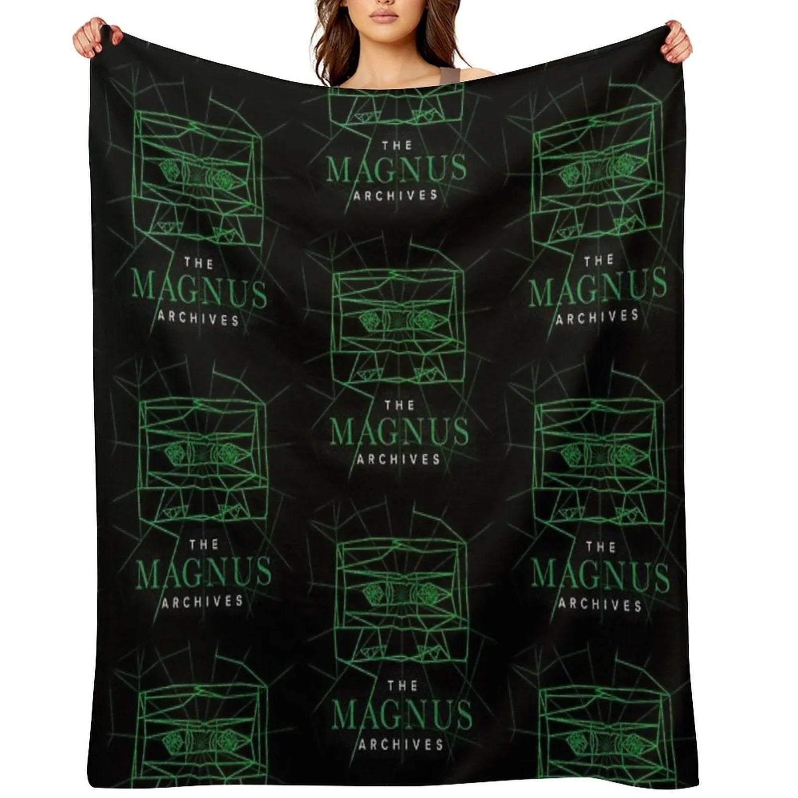 [Transparent] The Magnus Archives Logo (Season 5) Throw Blanket