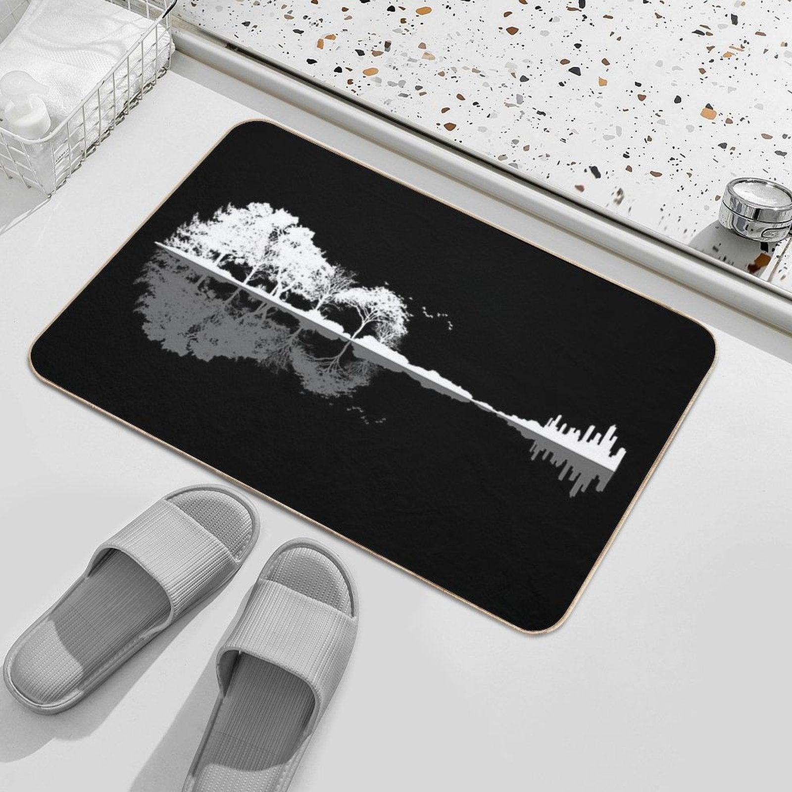 Nature Guitar Bath Mat