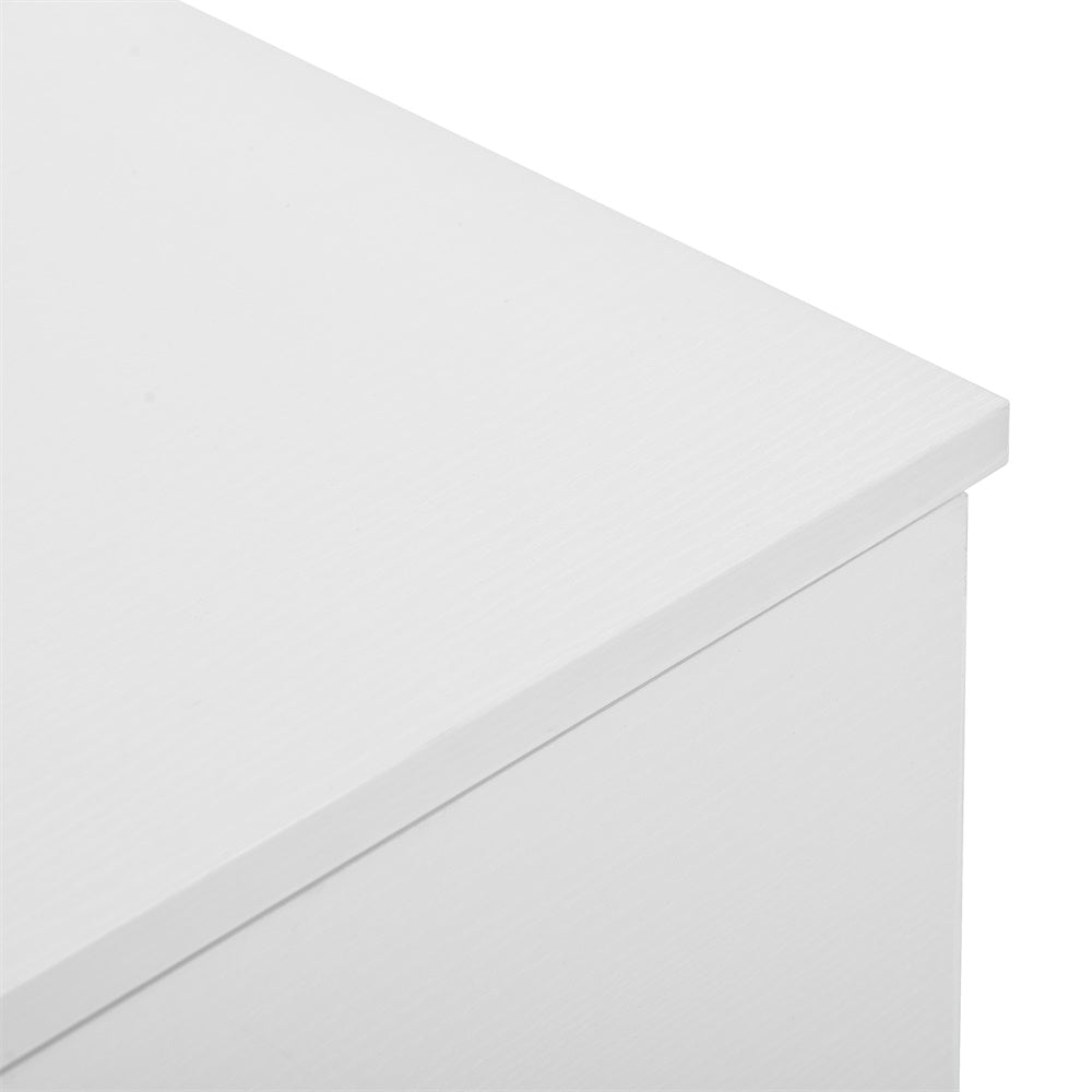 Modern White 9-Drawer Dresser for Bedroom - Ample Storage Wide Chest of Drawers, Sturdy & Safe