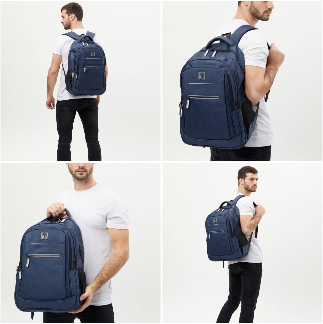 Talmont Extra Large Laptop Backpack – Travel Carry-On, Fits 17