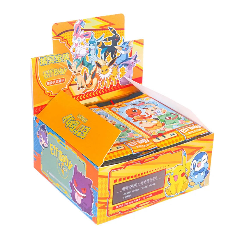Mika's first Pok é mon collection interchangeable hidden cards character cards flash cards