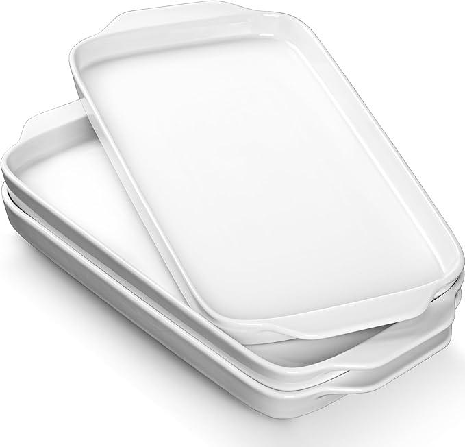 Dizada Large Serving Platter with Handles, 16