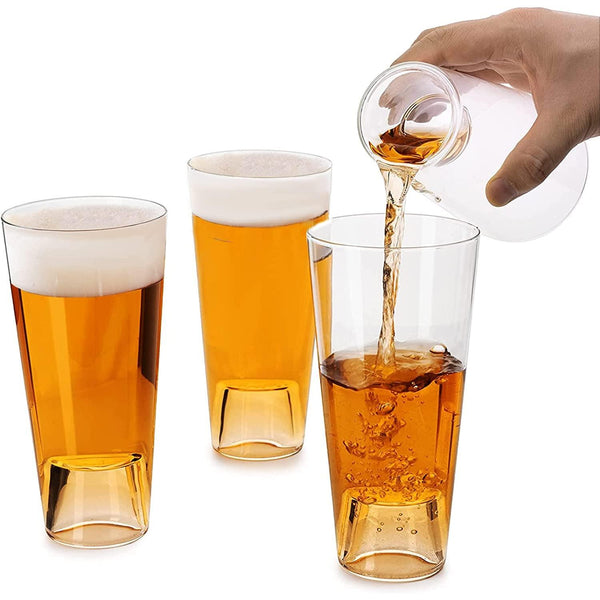 Shot in the Pint Glass, Take A Shot Funny Beer Glass/Mug 4-Set 7