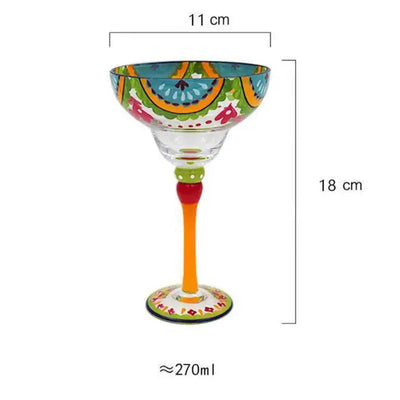 Colorful Wine Glasses Cups Cocktail Goblet Champagne Cup Glasses Bar Party Home DrinkWare Wedding Gifts Kitchen Accessories NEW
