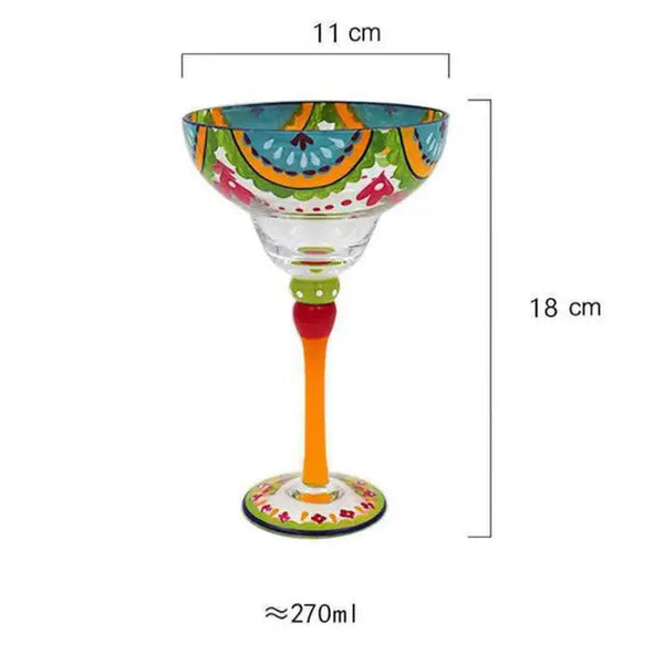 Colorful Wine Glasses Cups Cocktail Goblet Champagne Cup Glasses Bar Party Home DrinkWare Wedding Gifts Kitchen Accessories NEW