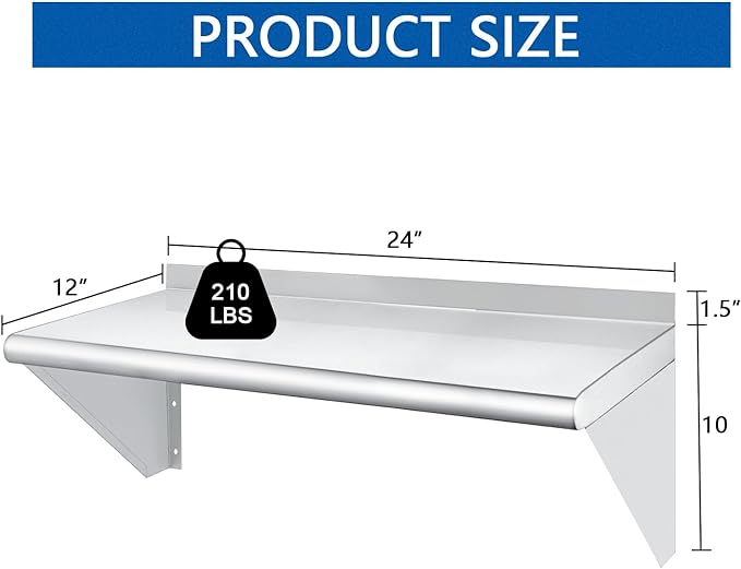 HARDURA Stainless Steel Shelf 12