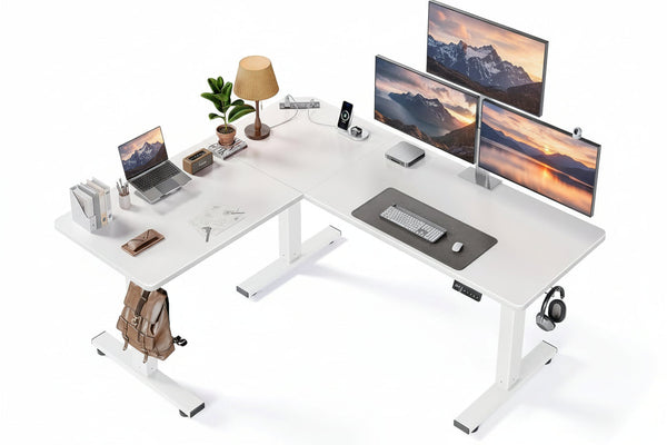 OdinLake S4 Home Office  L Shaped Standing Desk(75