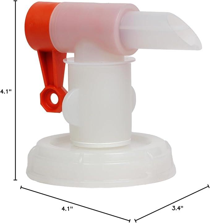 Arm & Hammer Sabeu Dispensing Valve for 5 Gallon Liquid Detergent Jug (Pack of 50)