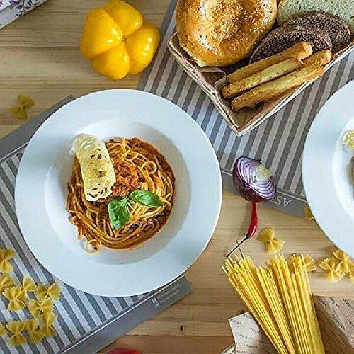 Professional Rolled Rim White Deep Plate 10