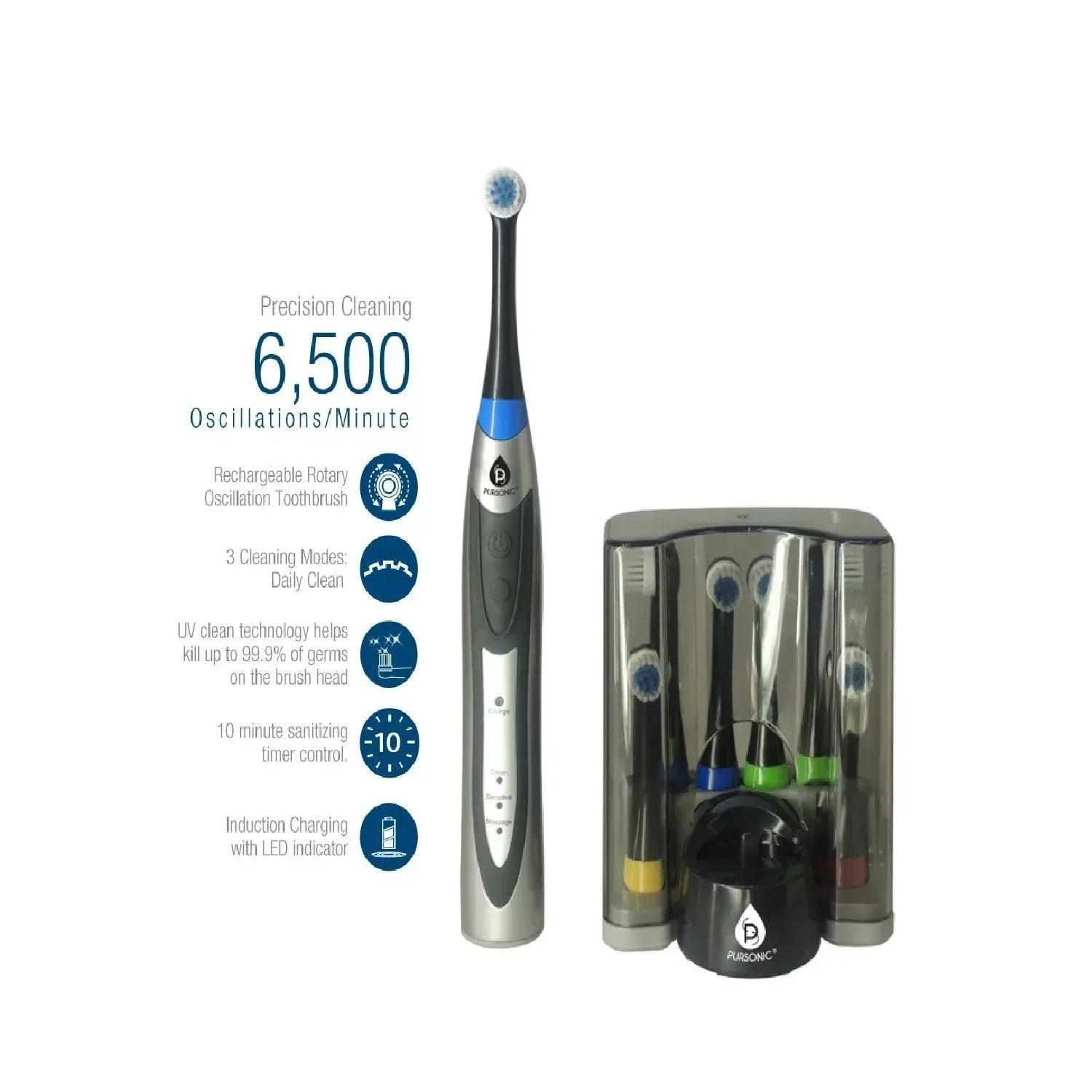 Rechargeable Rotary Oscillation Toothbrush Pro Series - Gifts for You 'n Me