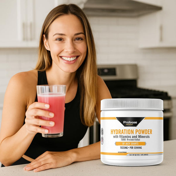 Probase Nutrition Hydration Powder - Fruit Punch Flavor 240 Grams