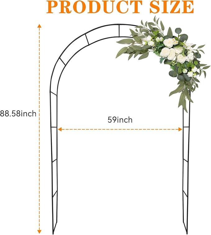 Tytroy Reconfigurable & Easy-to-Assemble Metal Outdoor & Indoor 7'6