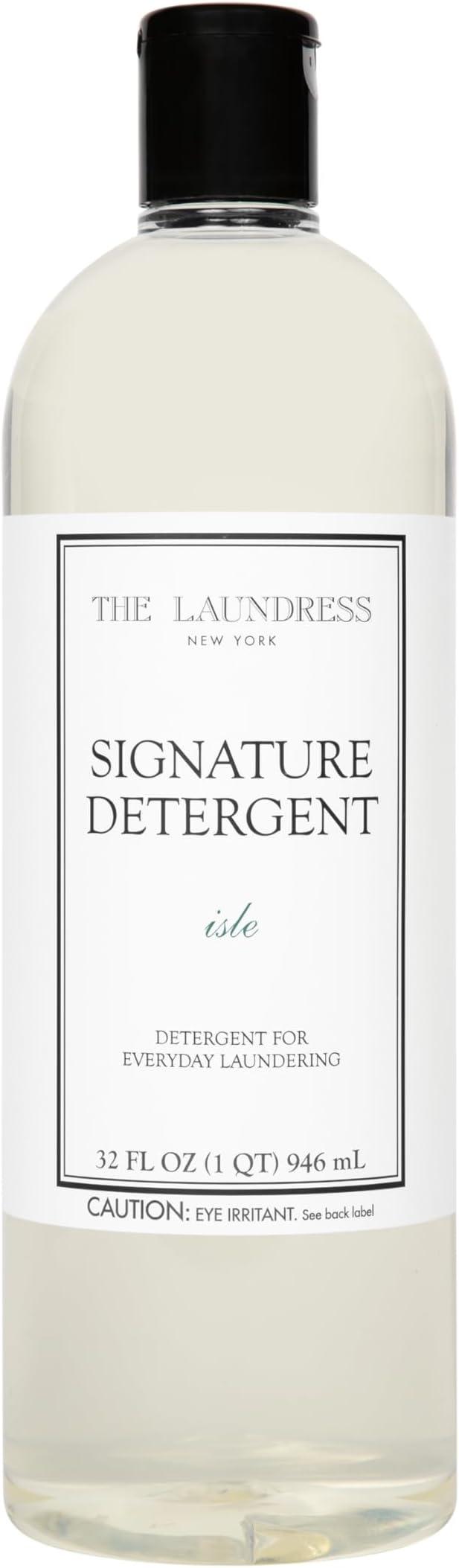 The Laundress Signature Isle Detergent, Coastal Inspired Scent, Concentrated Laundry Detergent Liquid, Tough on Stains, Isle Scent, 32 oz.