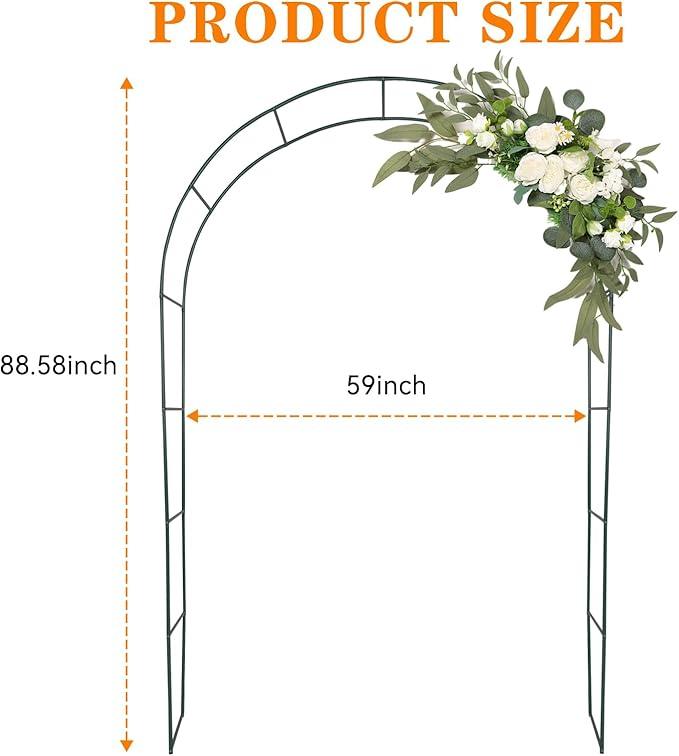Tytroy Reconfigurable & Easy-to-Assemble Metal Outdoor & Indoor 7'6