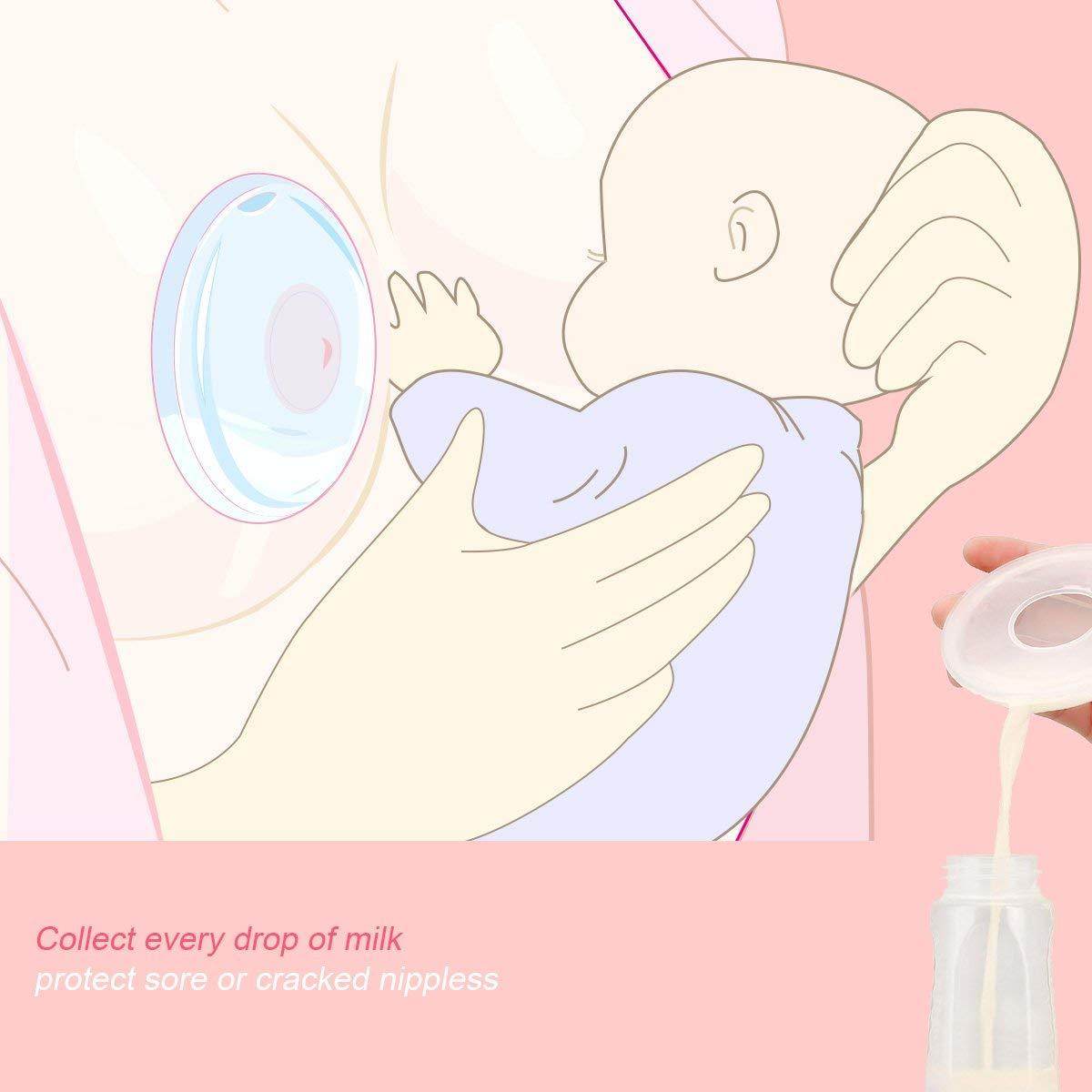 Breast Shells Milk Saver Nursing Cups, BPA-Free, 2 Pack