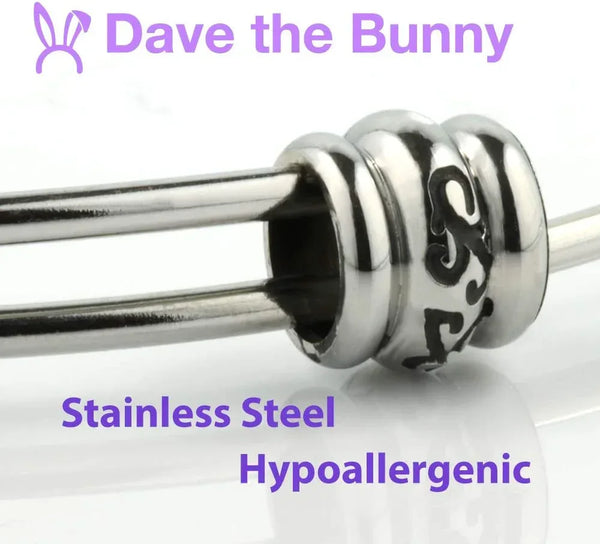 Archangel Michael | Protection Bracelets for Women Stainless Steel St Michael Bangle of Religious Jewelry for Women of Saint Michael or San Miguel Arcangel Protection Bracelet for Men and Women - Gifts for You 'n Me