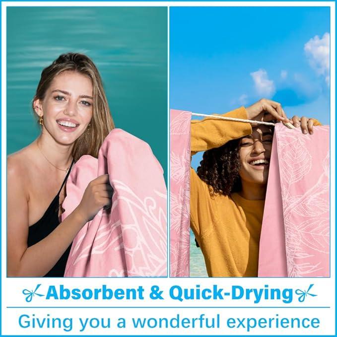 Oversized Turkish Beach Towel Blanket XXL Cotton Sandproof Towels Boho Woven Extra Large Big Sand Free Giant Throw Thick Blankets Huge Quilt XL Picnic Camping Necessities Cloud For Adult Gifts